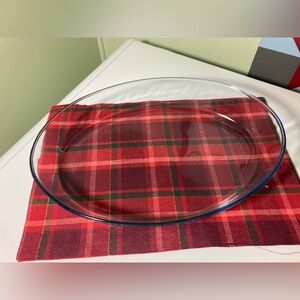 Vintage casserole dish Marinex glass fireproof oval baking dish Made in Brazil